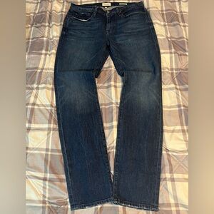 Frame Denim l'homme slim size 34 - Dark Navy Blue - Preowned